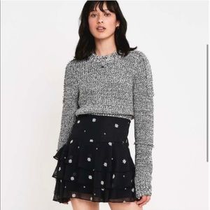 UO daisy tiered skirt